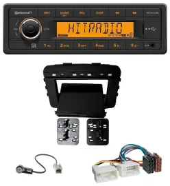 Continental 1DIN USB AUX MP3 Autoradio für Kia Sorento (UM, ab 03/2015)