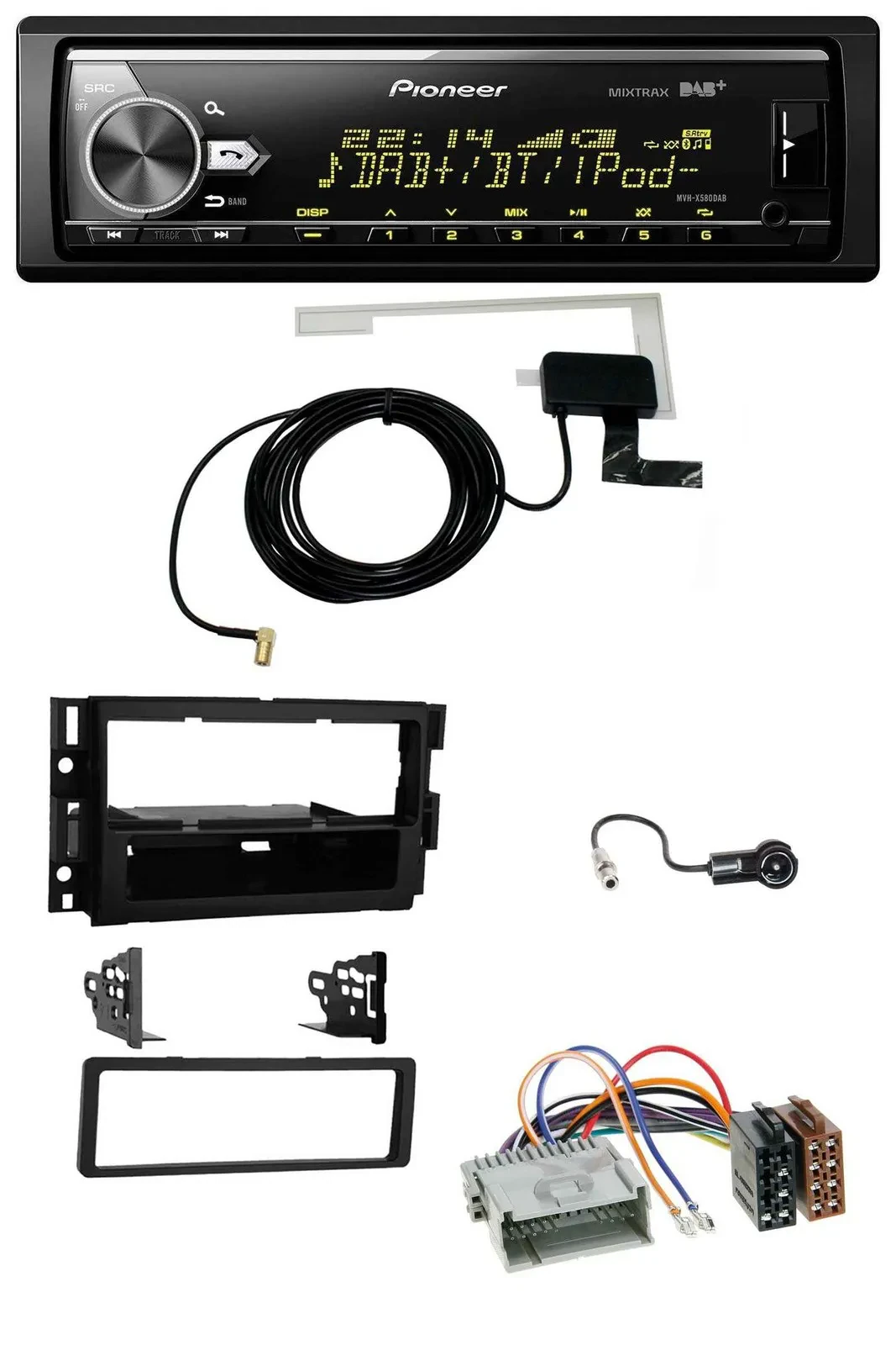 Pioneer Bluetooth DAB USB MP3 Autoradio für Buick Enclave 2008-2012 Lucerne 2006