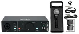 Arturia Minifuse 1 Black Portable Solo Audio USB Recording Interface+Microphone