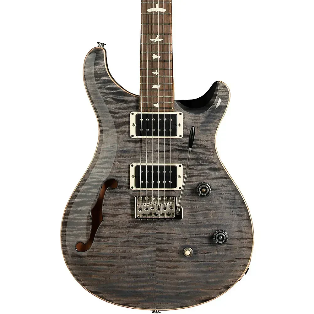 Электрогитара PRS CE 24 Semi-Hollow Faded Gray Black с гиг-бэгом