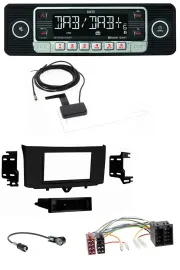 Dietz DAB Bluetooth USB MP3 Autoradio für Smart ForTwo (2010-2015)