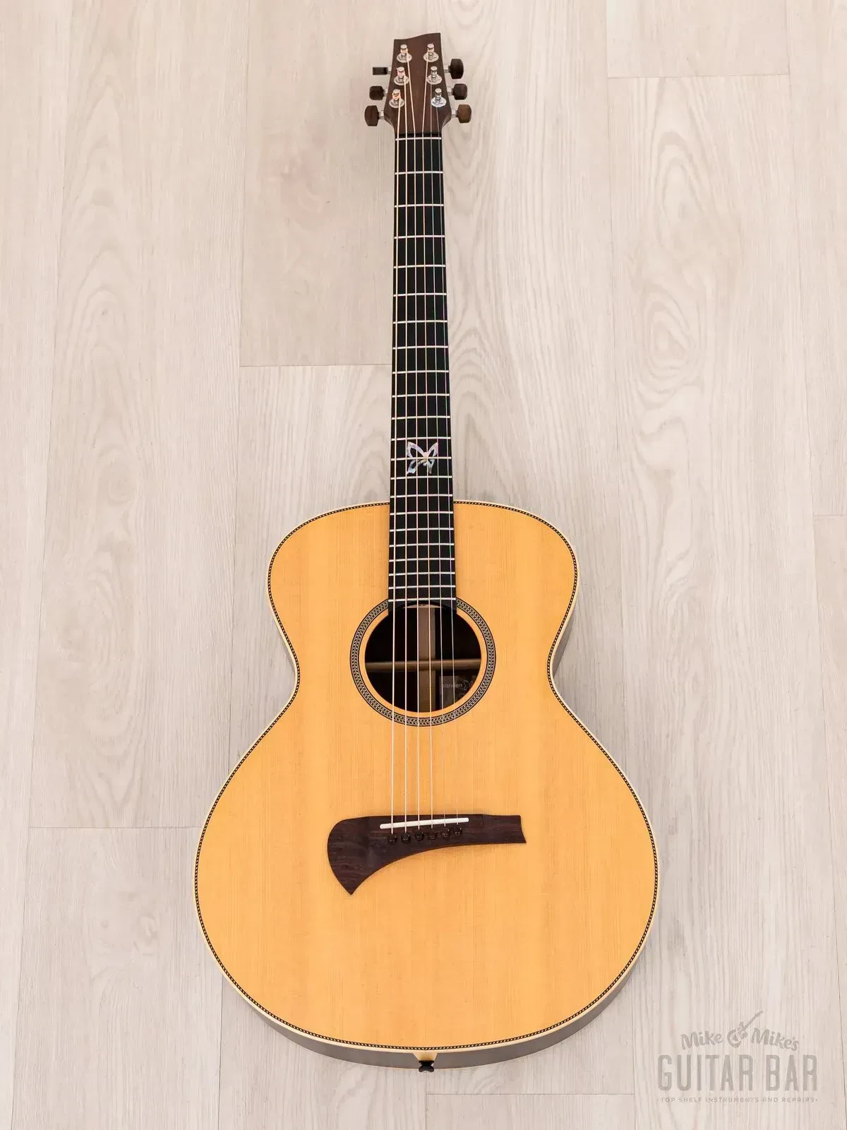 Акустическая гитара Sanden SRB-ee Emil Ernebro Signature Concert Natural w/case Sweden 2011