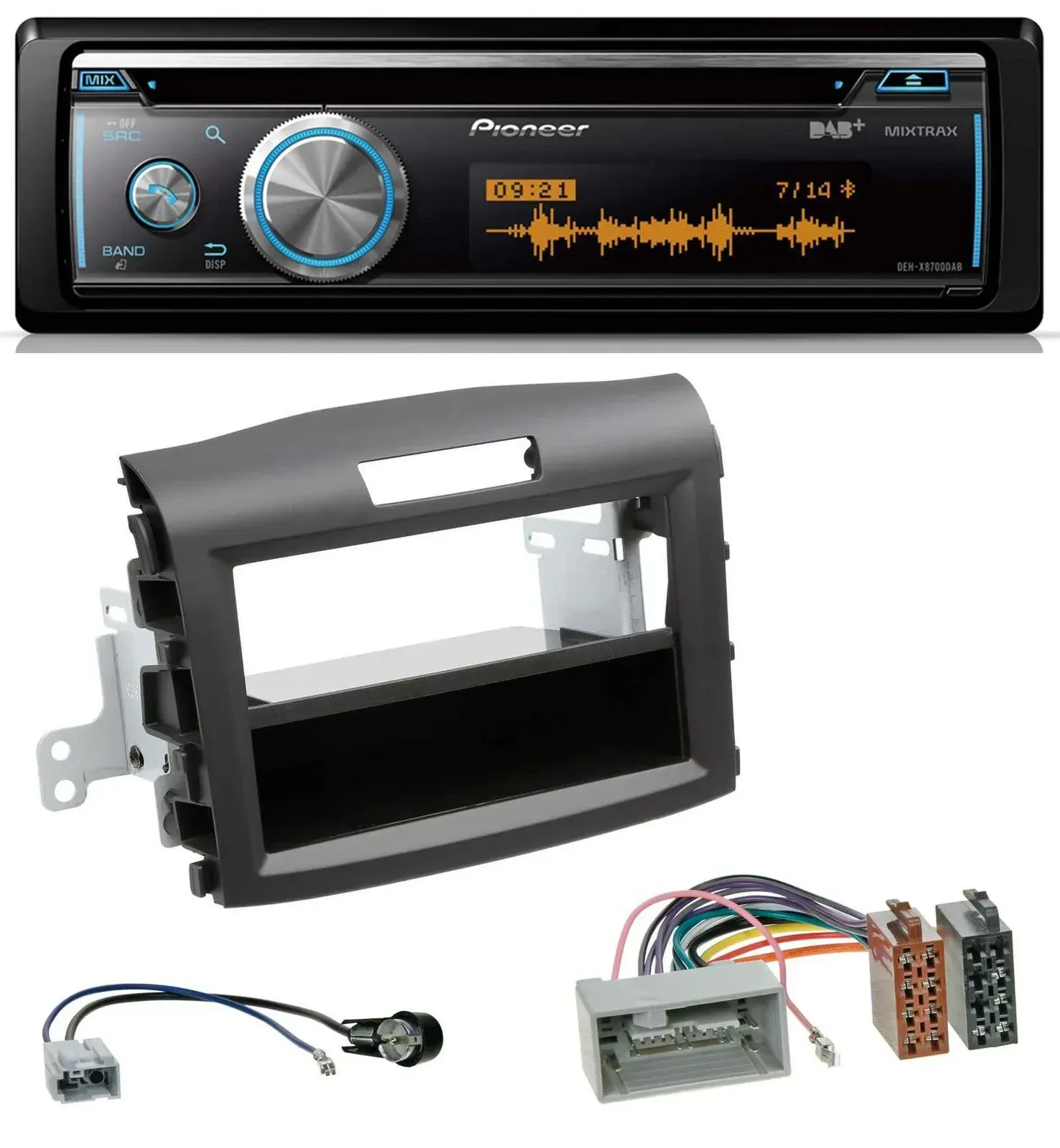 Автомагнитола для Honda CR-V Pioneer CD/USB/Bluetooth, DAB (с 2013)