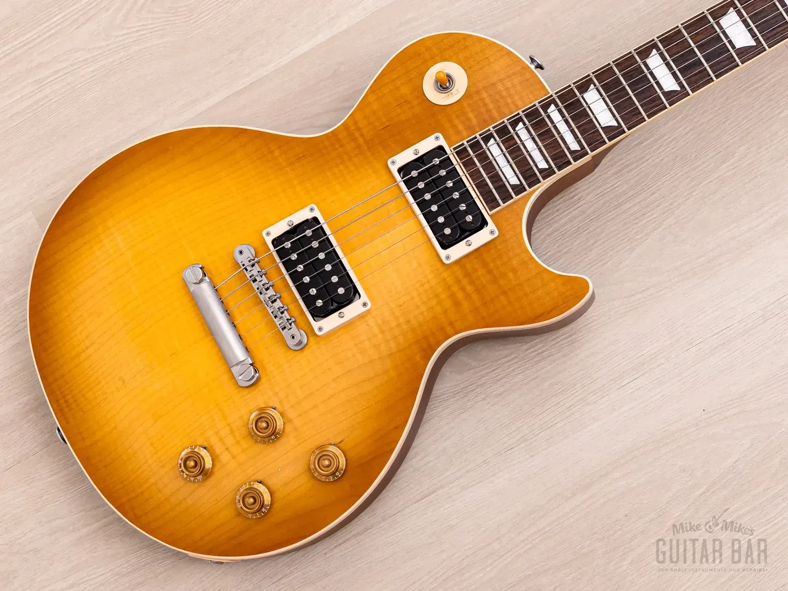 Б/У Электрогитара Gibson Les Paul Standard '50s Faded 2023 Burstbucker PAFs с кейсом и ярлыками