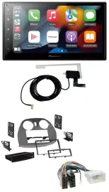 Pioneer MP3 USB Bluetooth DAB 2DIN Autoradio für Mitsubishi Eclipse 4G 05-12