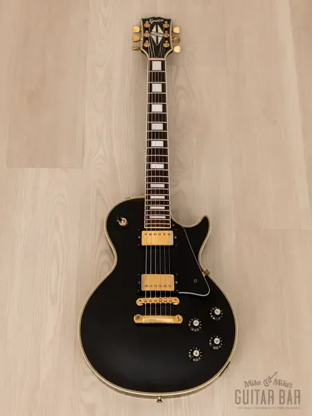 Электрогитара Greco EGC-600 Custom HH Black Beauty w/gigbag Japan 1989