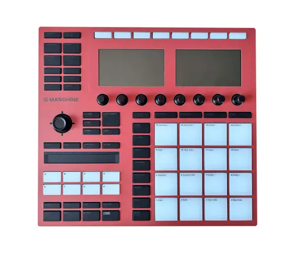 Защитная накладка для музыкального оборудования Xpowers Design Maschine Mk3 & Plus Red