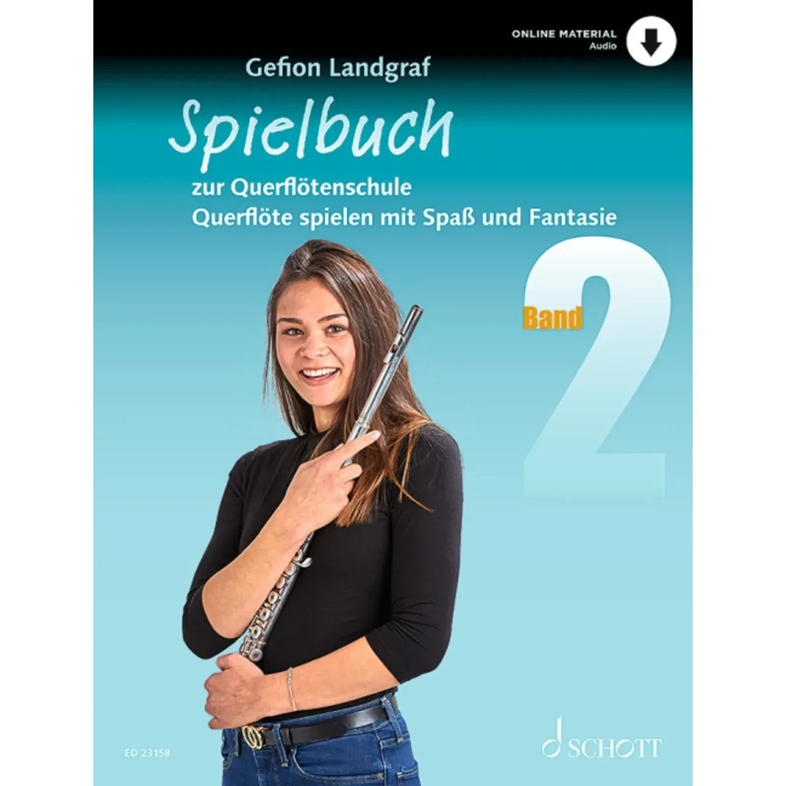 Учебное пособие Schott Music Querflötenschule: Spielbuch 2