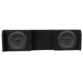 NVX VE-NIS-TTNCKCG1-D12S Dual 12" Enclosure with Two CWRT122 Subwoofer