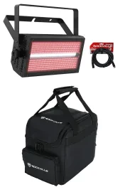 Chauvet DJ Shocker Panel FX Blinder/Wash/Eye Candy Effect Light+Bag+DMX Cable