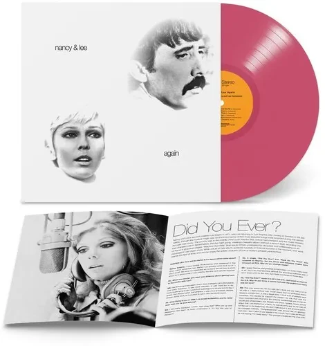 Виниловая пластинка Nancy Sinatra - Nancy & Lee Again - Pink Vinyl [New Vinyl LP] Bonus Tracks, Colo