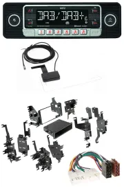 Dietz DAB Bluetooth USB MP3 Autoradio für Toyota Highlander Matrix RAV 4