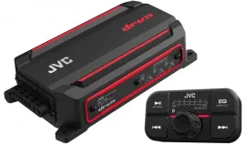 JVC KS-DR2104DBT 600W Peak DRVN Series Class-D 4-Channel Amplifier