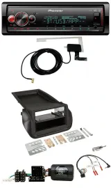 Автомагнитола для FIAT Fiorino (с 2008) Pioneer Bluetooth, DAB, USB