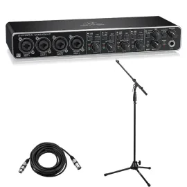 Behringer Behringer U-PHORIA UMC404HD USB 2.0 Audio Interface - Bundle With XLR