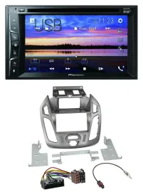 Pioneer Bluetooth 2DIN USB DVD DAB MP3 Autoradio für Ford Transit 12-18 Display