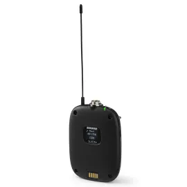Поясной передатчик для радиосистем Shure SLXD1+ цифровой, диапазон G57 470–608 МГц, TAA Compliant