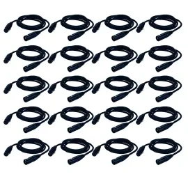 DMX-кабель American DJ DMX15 Black 4.5 м (20 штук)