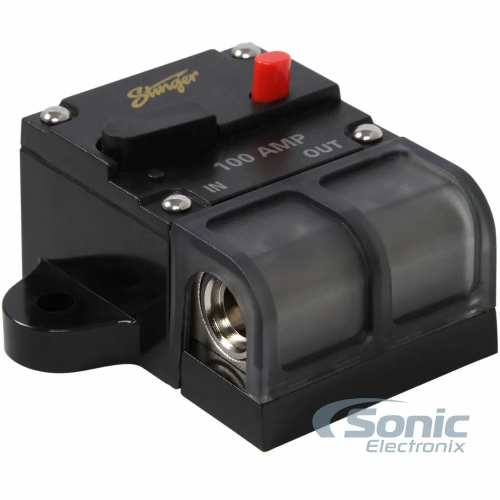 Stinger SGP901001 Premium Heavy Duty 100 Amp Terminal Circuit Breaker