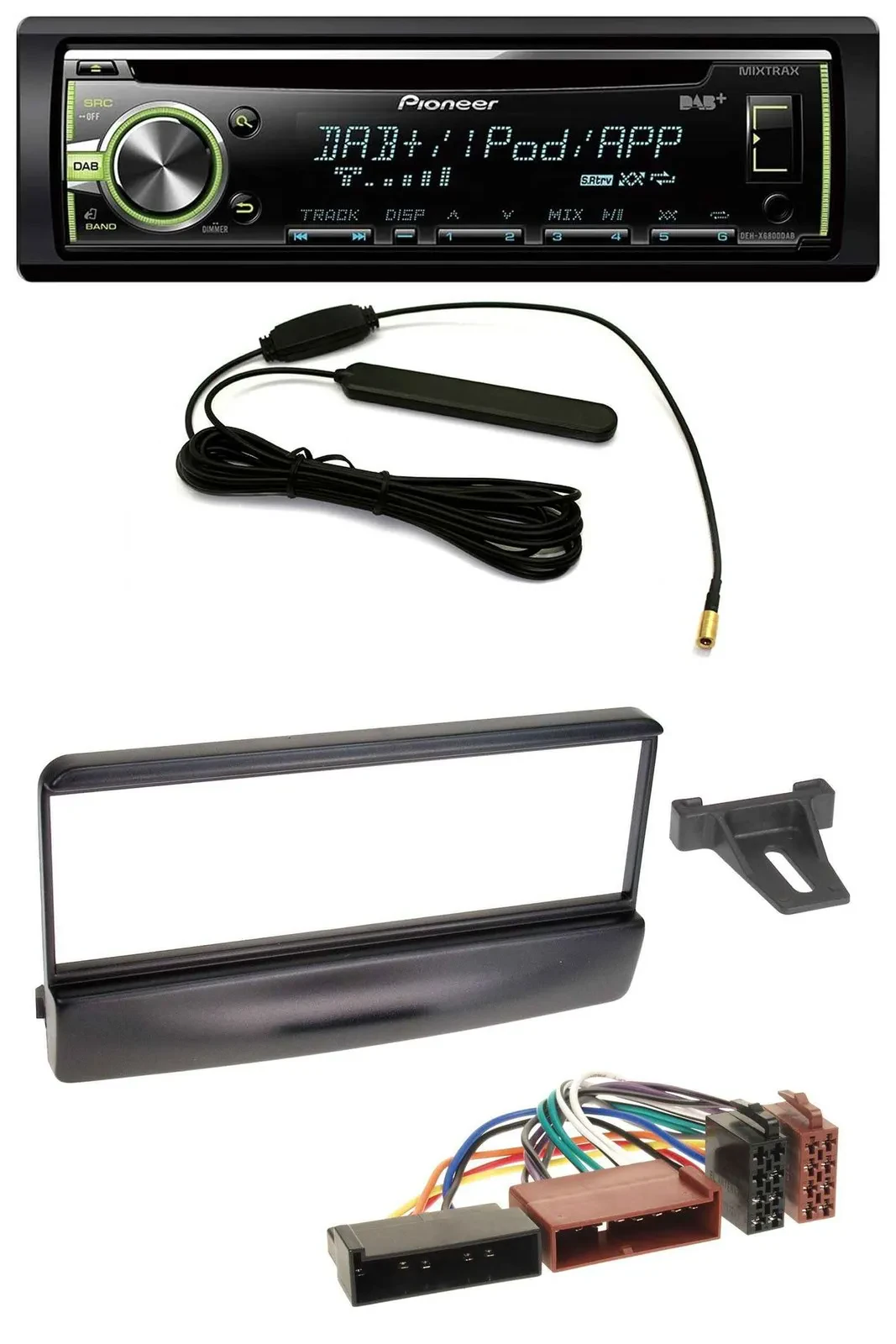 Автомагнитола Pioneer MP3 USB CD DAB AUX для Ford Mondeo 96–02, Puma с 1997, Transit