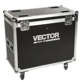 Кейс для светового оборудования lightmaXX TOUR CASE 2x VECTOR BSW 10R (на 2 прибора), запираемый