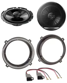 Pioneer 300Watt 2-Wege 16,5cm Lautsprecher für Kia Sportage ab 15 Fronttür Auto