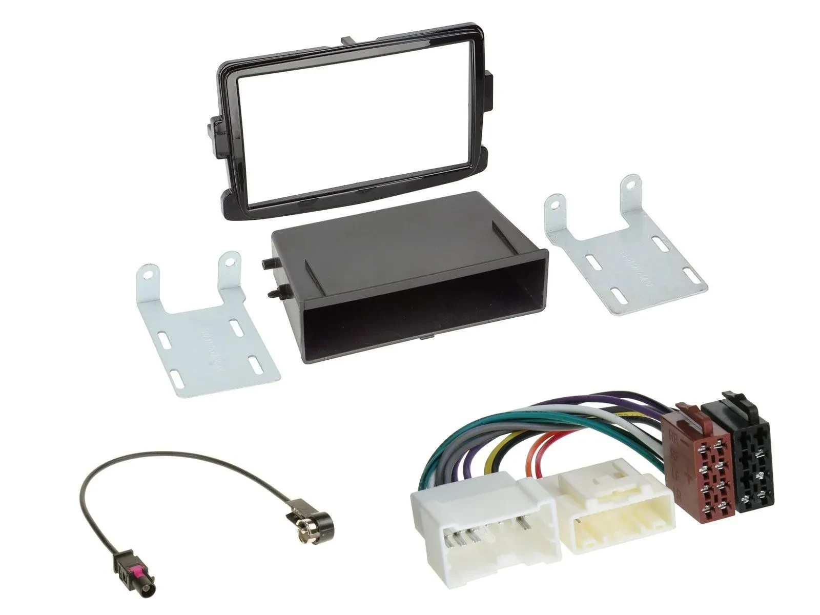 Einbauset DIN Autoradio für Dacia Lodgy Sandero Opel Vivaro