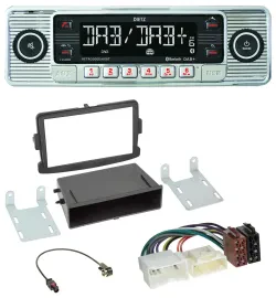 Dietz Bluetooth MP3 DAB USB Autoradio für Dacia Logan Sandero Opel Vivaro