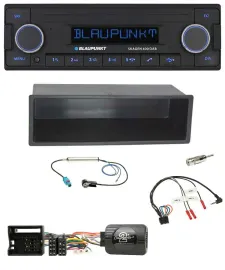 Blaupunkt DAB USB Bluetooth Lenkrad Autoradio für VW Polo Passat Ablagefach