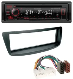 Kenwood MP3 CD USB Bluetooth DAB Autoradio für Toyota Aygo (AB1, 05-14)
