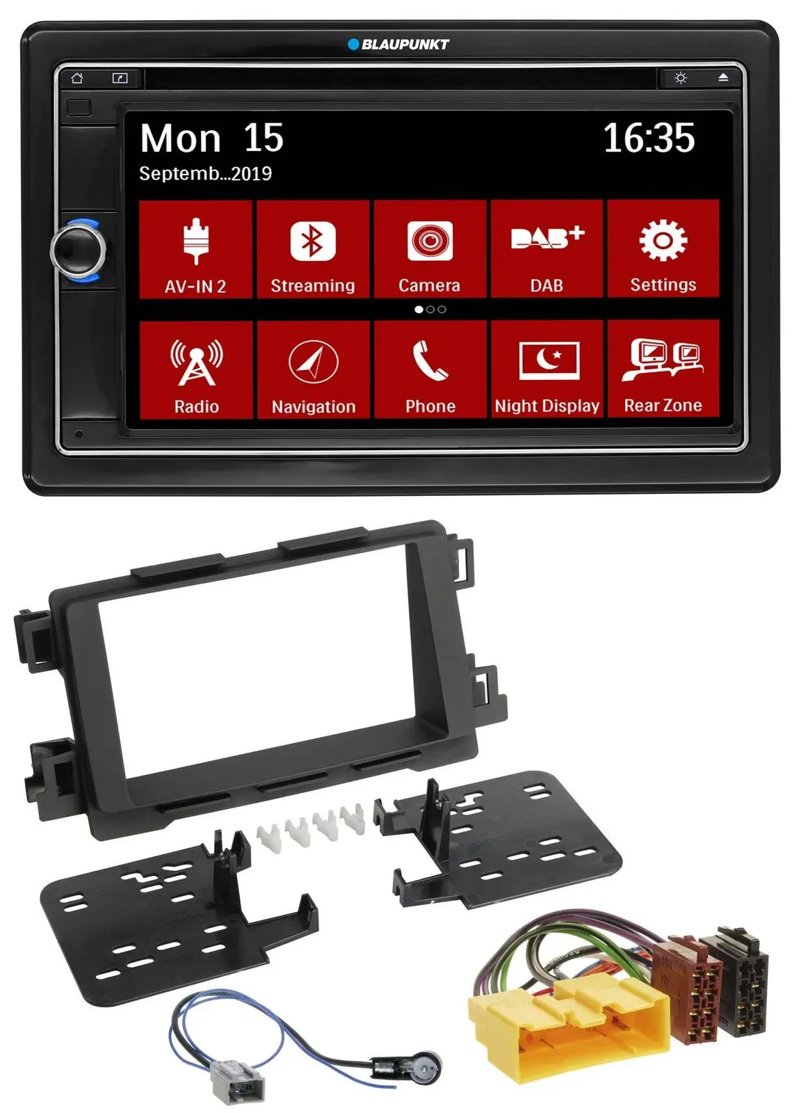 Blaupunkt Bluetooth DAB 2DIN USB DVD MP3 Autoradio für Mazda 6 2013 2015 CX-5 ab