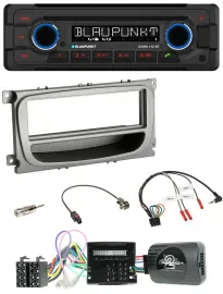 Автомагнитола для Ford Focus/Galaxy/C-Max Blaupunkt CD MP3 Bluetooth USB
