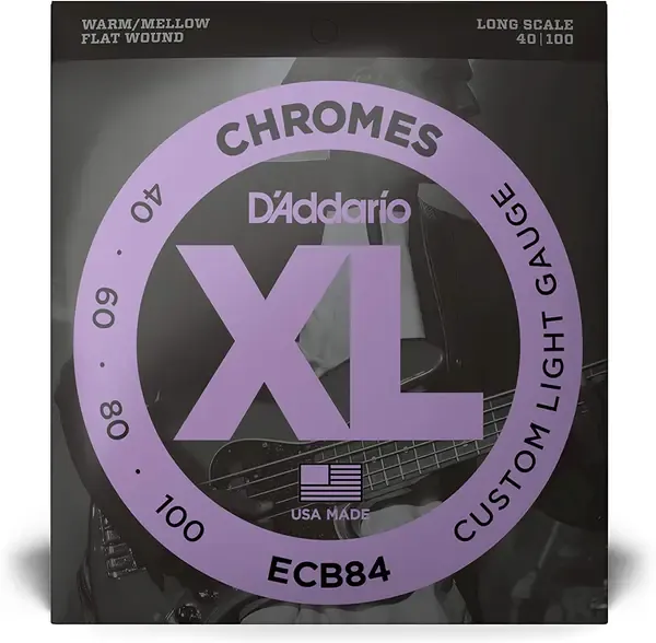 Струны для бас-гитары D'Addario ECB84 40-100