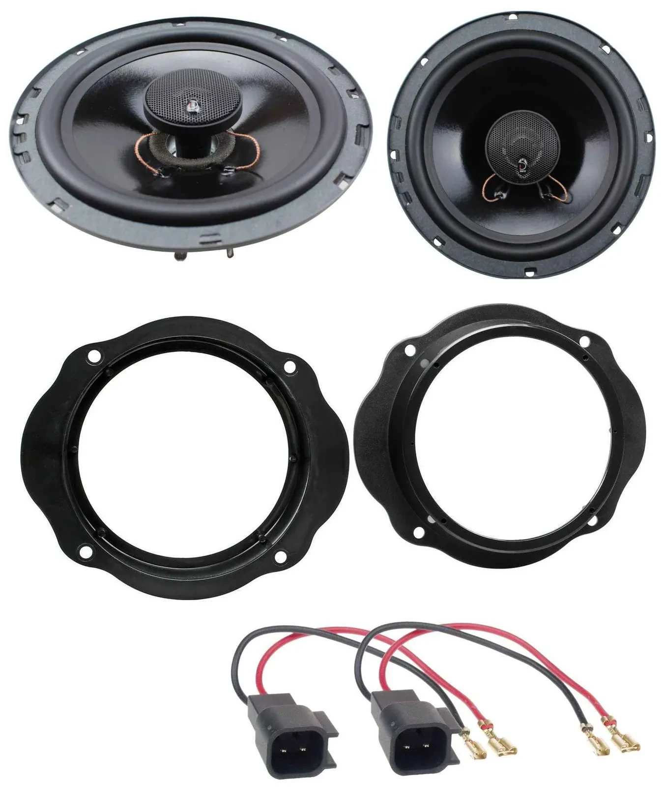 Dietz 135Watt 2-Wege 16,5cm Lautsprecher für Ford Focus Kuga Fronttür Auto Boxen