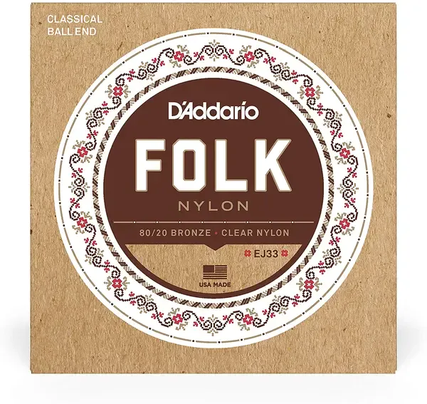 Струны для классической и фолк гитары D'Addario EJ33 28-45