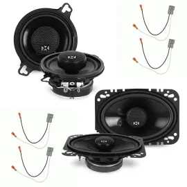 1985-1993 Volkswagen Cabriolet Complete Speaker Package | NVX