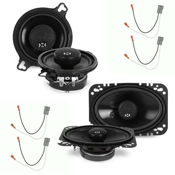 1985-1993 Volkswagen Cabriolet Complete Speaker Package | NVX