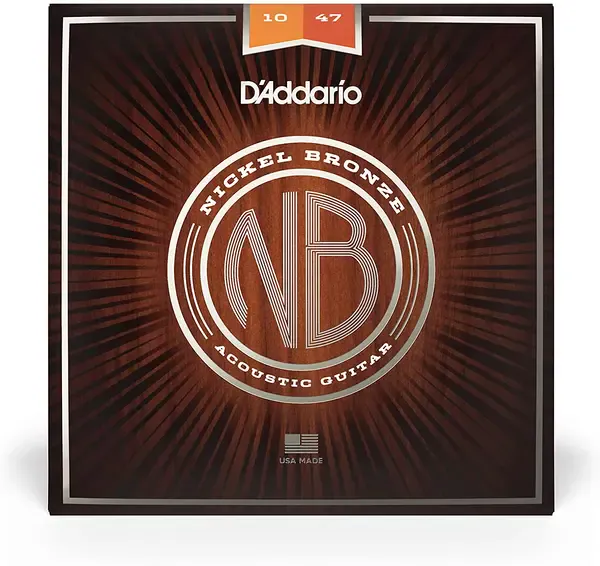 Струны для акустической гитары D'Addario NB1047