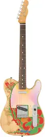 Электрогитара Fender Jimmy Page Telecaster Rosewood FB Natural with Jimmy Page Artwork