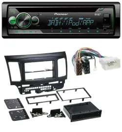 Pioneer USB MP3 DAB AUX CD Autoradio für Mitsubishi Evo Lancer (ab 2008)