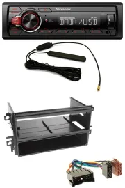 Автомагнитола Pioneer 1-DIN, MP3, DAB, USB, AUX для Hyundai Santa Fe, Sonata (до 2005)