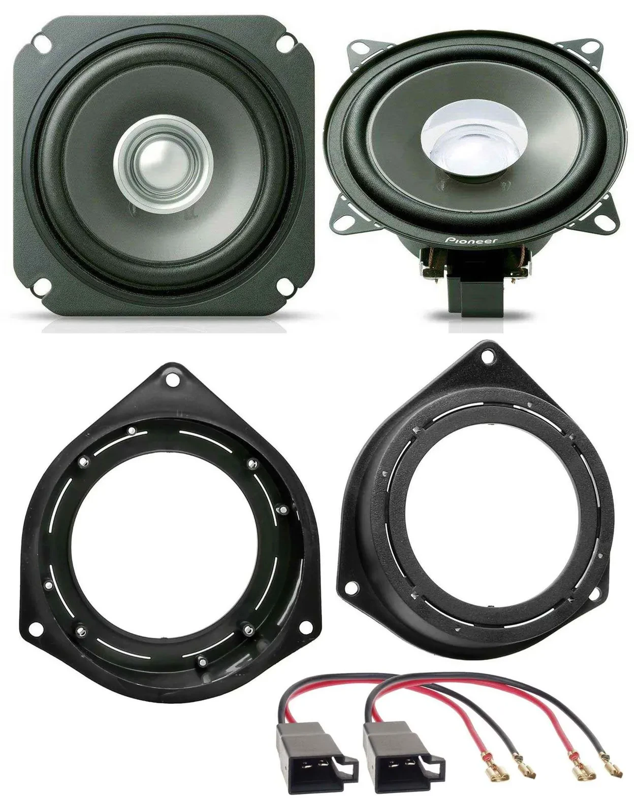Pioneer 10cm 110Watt Lautsprecher für Opel Astra Corsa Ablage Heck Hecktür Auto