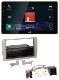 JVC DAB MP3 Bluetooth USB Autoradio für Lancia Musa (ab 2005)