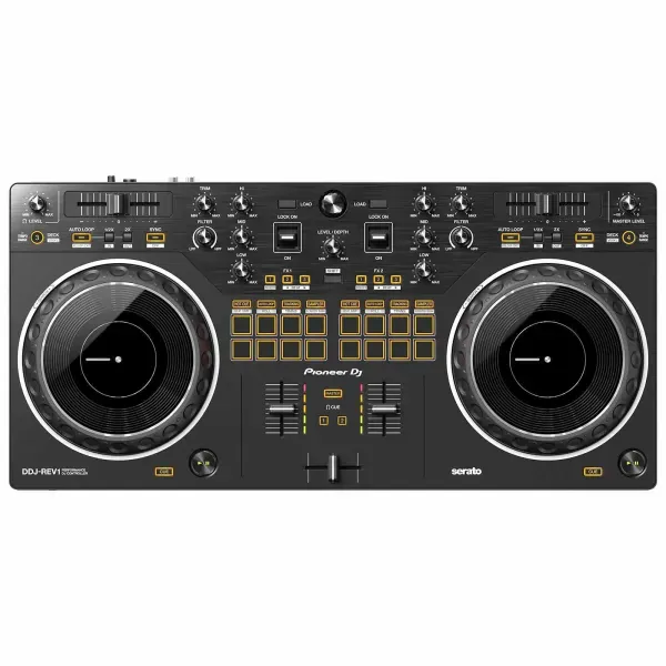 DJ-контроллер с джогом Pioneer DDJ-REV1 Black