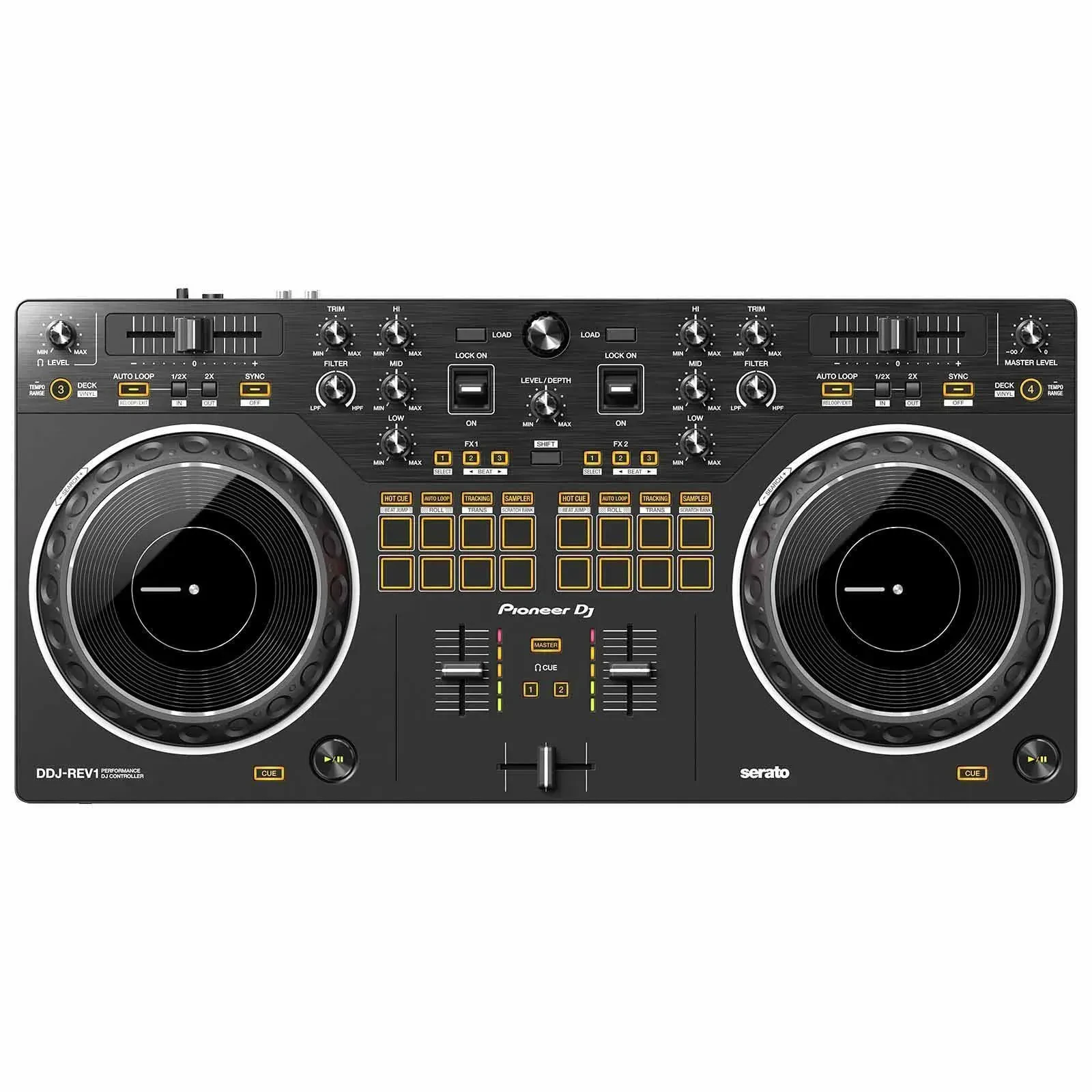 DJ-контроллер с джогом Pioneer DDJ-REV1 Black