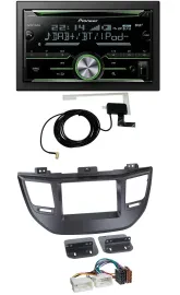 Pioneer CD USB MP3 Bluetooth 2DIN DAB Autoradio für Hyundai Tucson ab 15 schwarz
