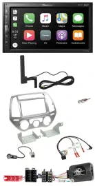 Pioneer USB 2DIN Bluetooth DAB Lenkrad Autoradio für Hyundai i20 2012-2014 man.