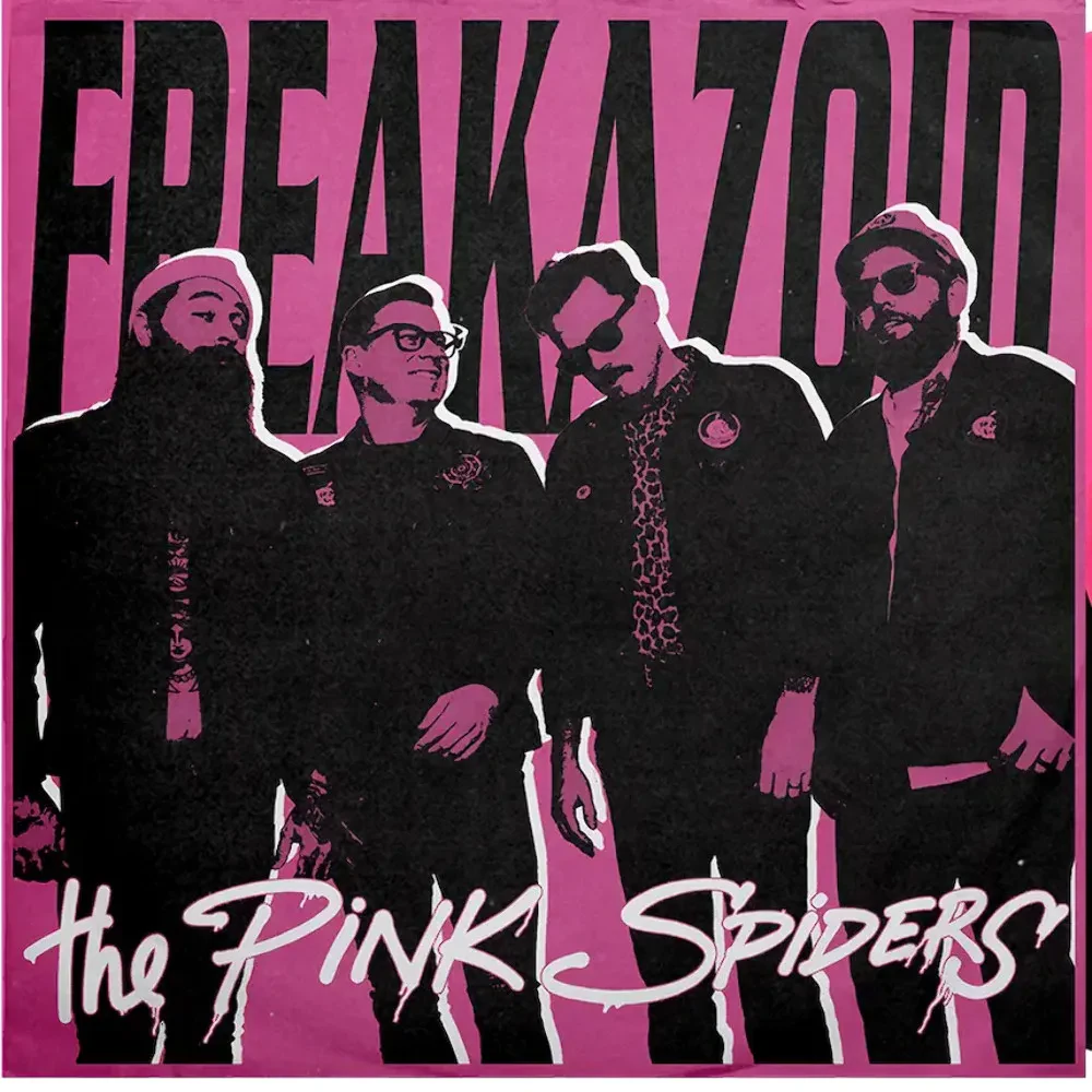 Виниловая пластинка The Pink Spiders – Freakazoid Релиз 2023 Indie-Exclusive Pink & Black Vinyl