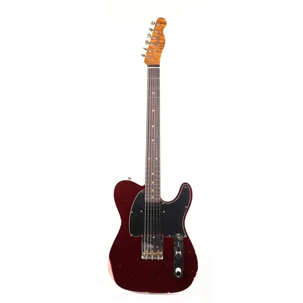 Электрогитара Fender Custom Shop HS Telecaster Custom Relic Aged Oxblood