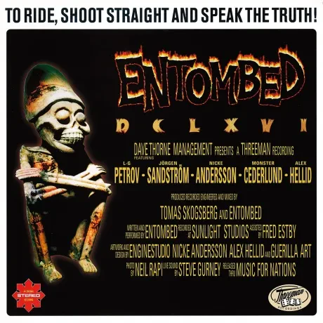 Виниловая пластинка ENTOMBED – To Ride, Shoot Straight And Speak The Truth